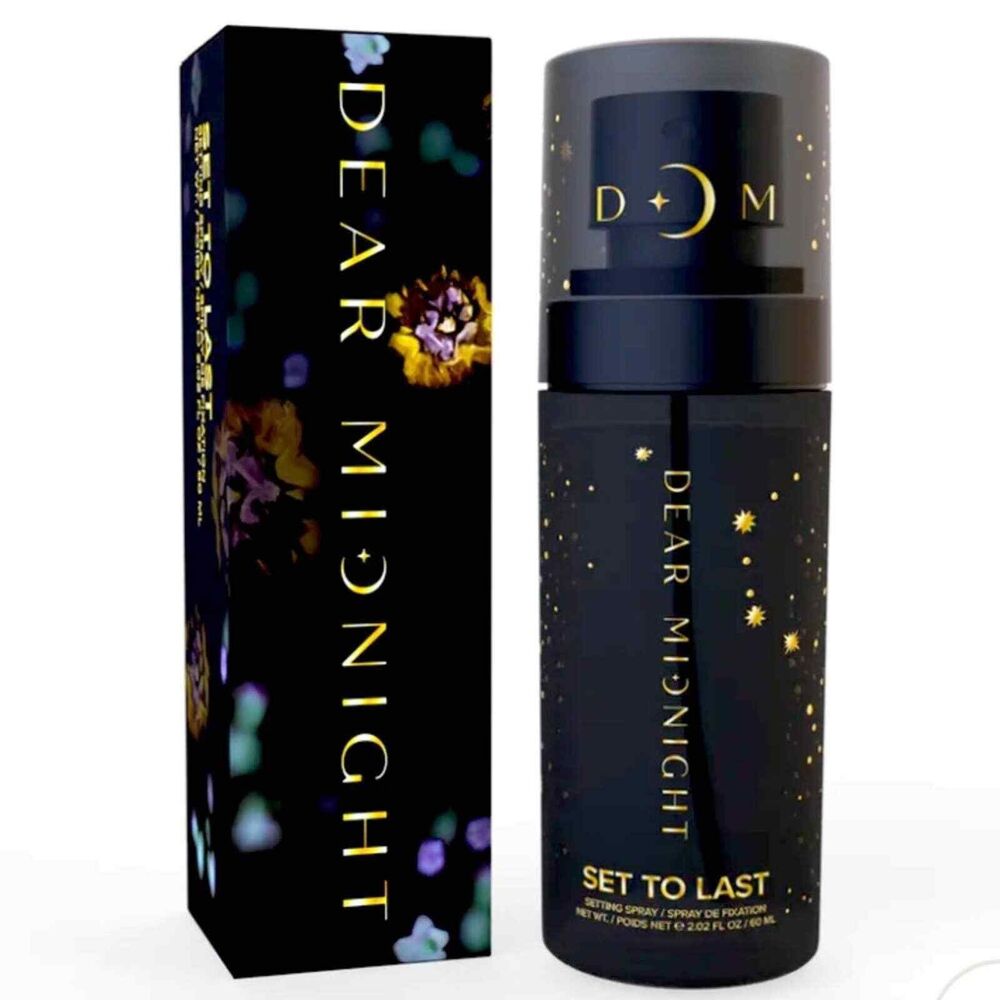 DEAR‎ MIDNIGHT Setting Spray Hydrating, Lightweight & Alcohol-Free BNIB MSRP $30